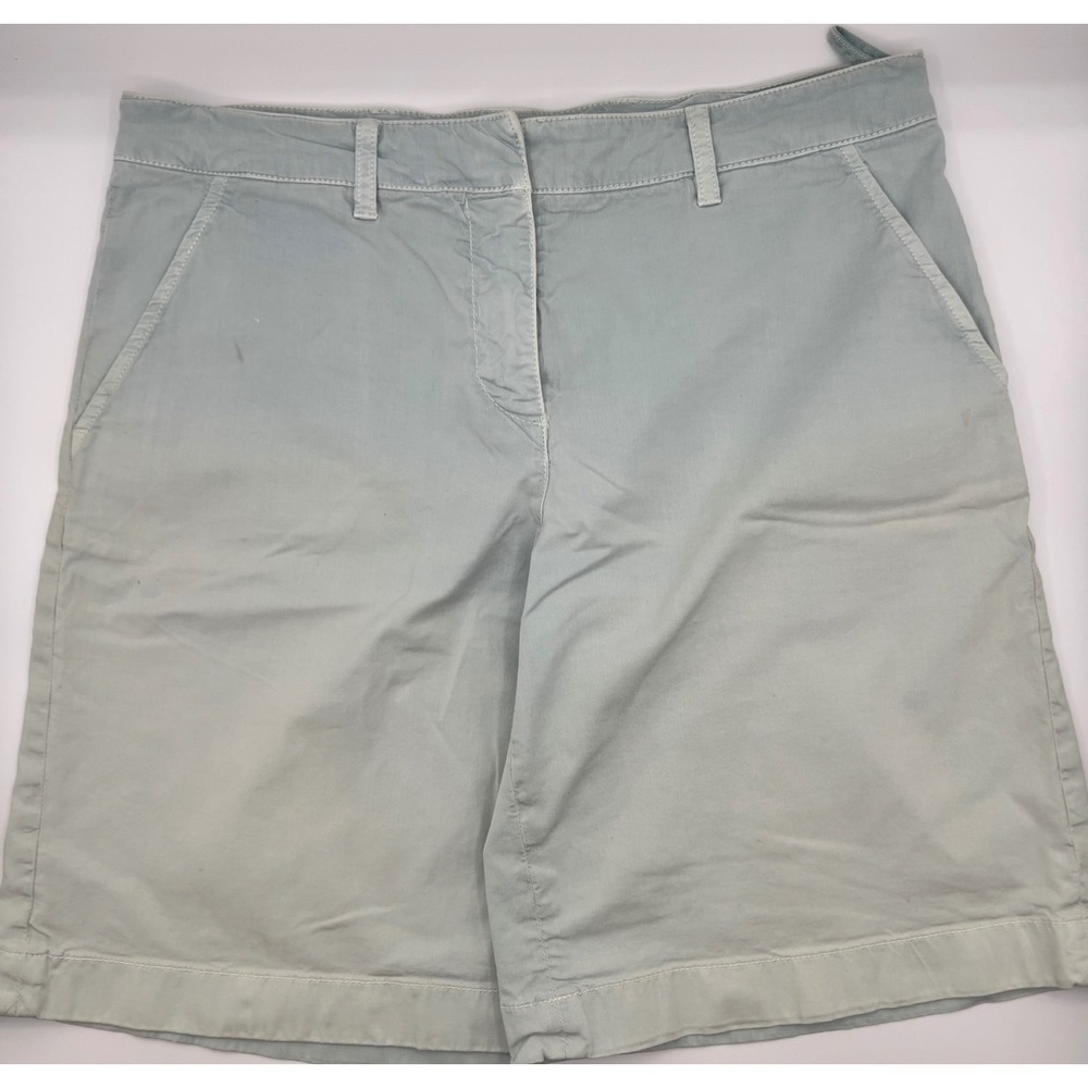 PRADA Mens Light Blue Bermuda Shorts Flat Front Casual Classic‎ Size 40 0428